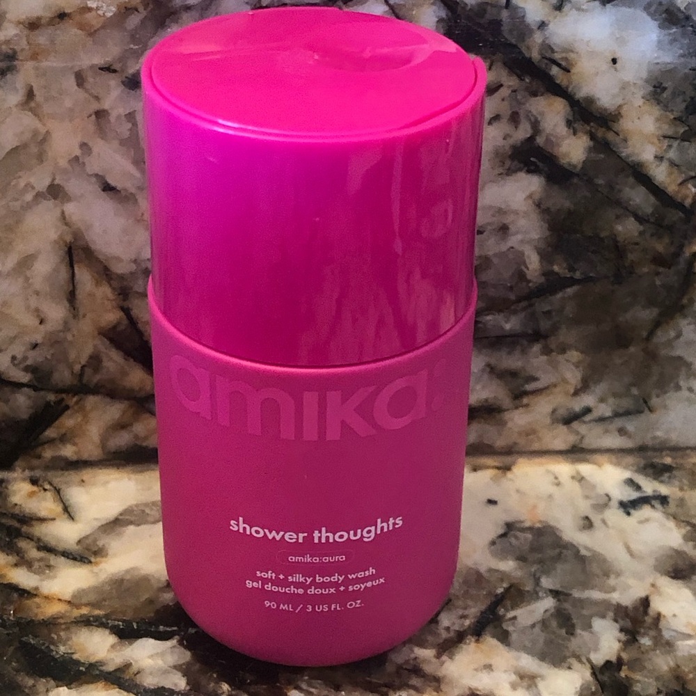 Amika Shower Thoughts Soft Silky Body Wash 90ml Travel Size